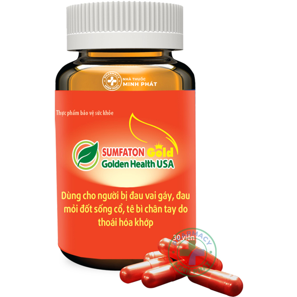 SUMFATON GOLD - Giúp giảm đau nhức dây thần kinh, tê chân tay, thoái hóa khớp, suy nhược cơ thể.